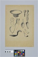 藏品(陳奇祿手稿-原住民飲食用匙)的圖片